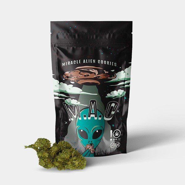 Flores CBD GB Indoor 'Miracle Alien Cookies'
