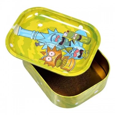 Caixa De Metal Com Bandeja Para Enrolar 'R Things'