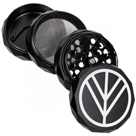 Grinder de Aluminio 4 Partes Norddampf abierto