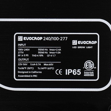 Panneau LED Wallace EVO V1 240 W Dimmable