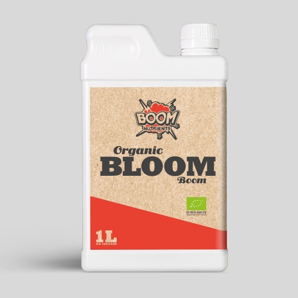 Organic Bloom of Boom Nutrients 100% vegetal - Grow Barato