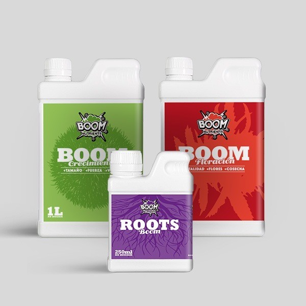 Boom Nutrients Basic Pack - Grow Barato