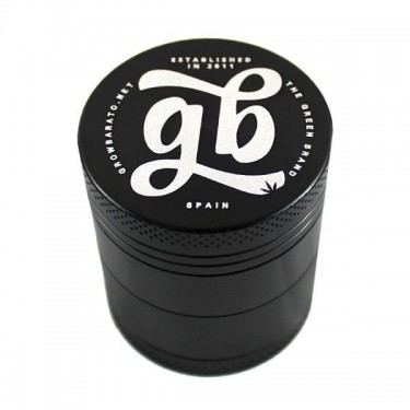 Grinder aluminio growbarato 4 partes - Negro cerrado