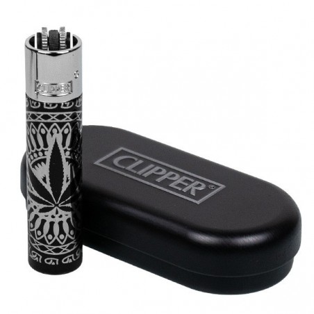 Clipper Leaves Premium plateado