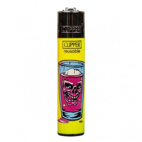 Isqueiro Clipper Bone Portraits Isqueiro Clipper Bone Portraits