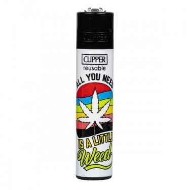 Mechero Clipper Weed Time
