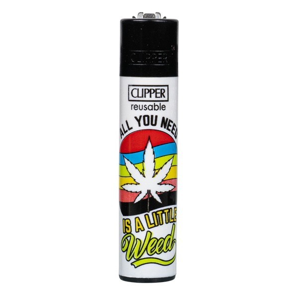 Briquet Clipper Weed Time
