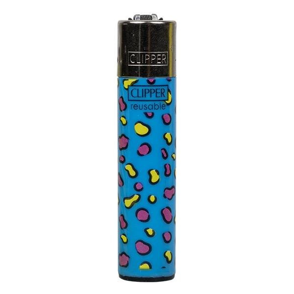 Clipper Leopardo azul