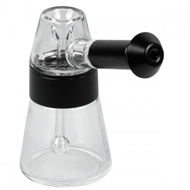 Bubbler de Vidro e Alumínio 11,5 cm