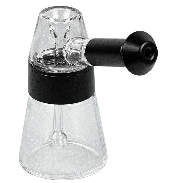 Bubbler de Vidro e Alumínio 11,5 cm
