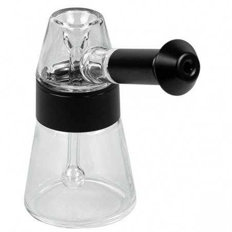 Bubbler de Vidro e Alumínio 11,5 cm