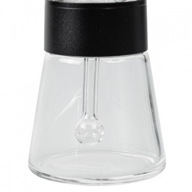 Bubbler de Vidro e Alumínio 11,5 cm