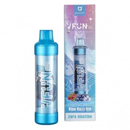 Blue Razz Ice Quawins VFun Pro Disposable