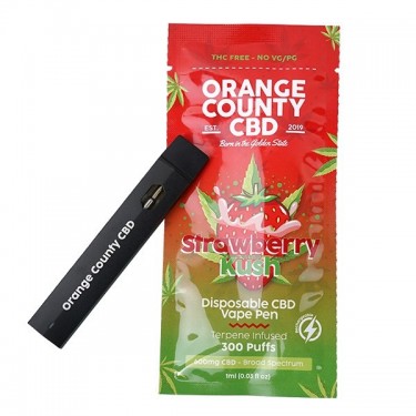 Pod Jetable Orange County CBD Strawberry Kush