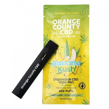 Pod Usa e Getta Orange County CBD Banana Kush - GB The Green Brand