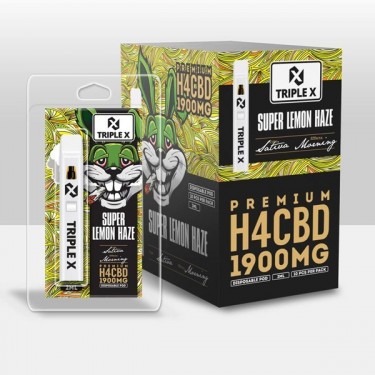 Vape Desechable H4CBD Triple X Super Lemon Haze Acan