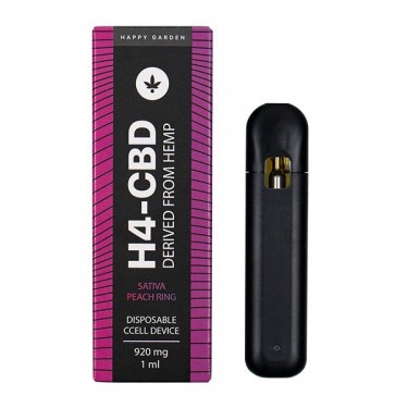 Vape Desechable H4CBD Melocotón Happy Garden