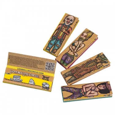 Papel de Liar Natural 1.1/4 Lion Rolling Circus