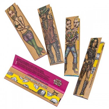 Papel de Liar Natural King Size Lion Rolling Circus