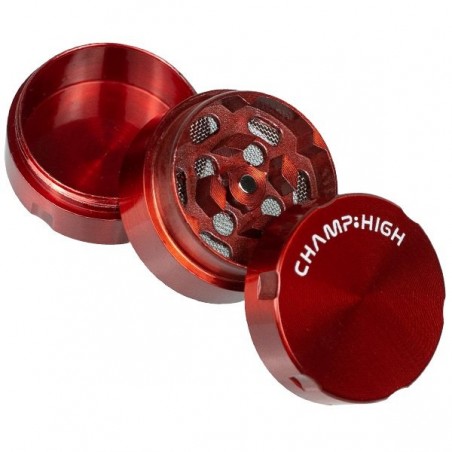 Grinder Mini 3 partes 30mm Champ High rojo