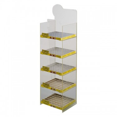 Clipper Display Stand - No Logo with tiers