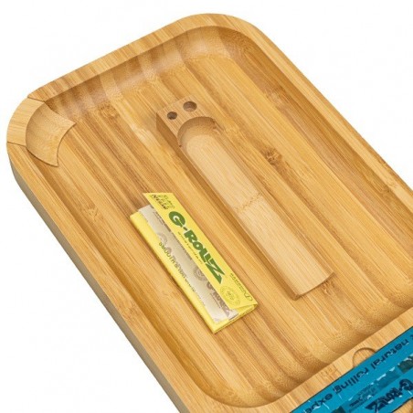 Big Bamboo Rolling Tray detail