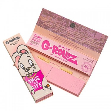 Papel King Size + Filtro Pink G-Rollz