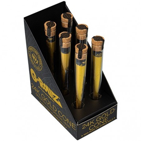 G-Rollz Golden Cone display