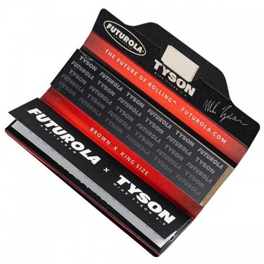 Tyson 2.0 X Futurola King Size Rolling Papers + Tips