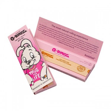 Papel 1.1/4 G-Rollz Lightly Dyed Pink