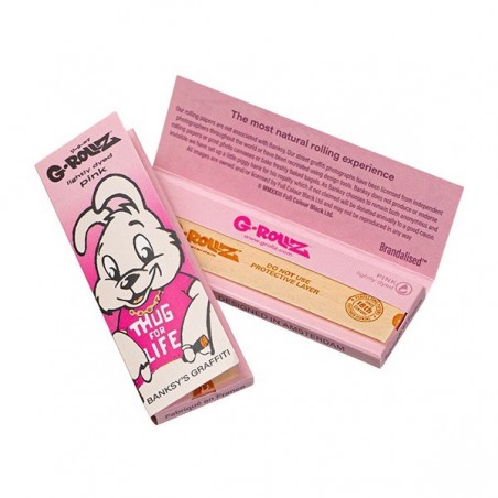 Papel 1.1/4 G-Rollz Lightly Dyed Pink