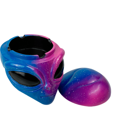 Purple Alien Ashtray