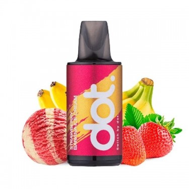 Dotmod Switch Strawberry Banana Ice Cream 20mg- Cartuccia-  Growbarato