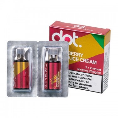 Dotmod Switch Strawberry Banana Ice Cream 20mg - Cápsula Precargada
