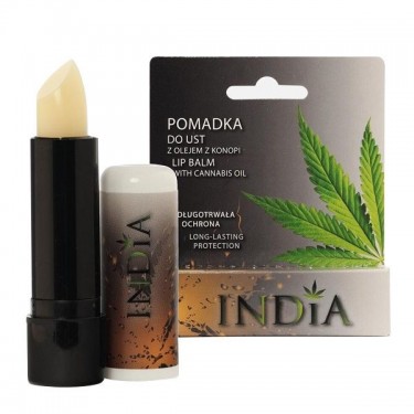 Bálsamo Labial con Aceite CBD India