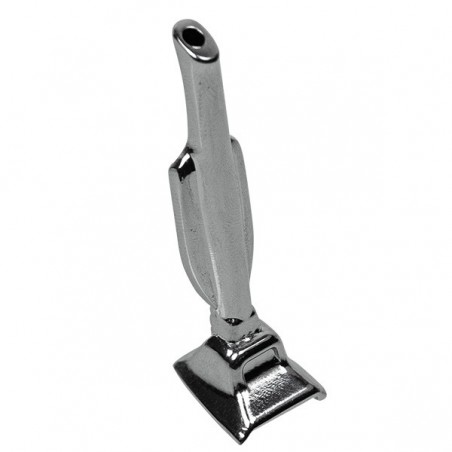 Paille snorter aspirateur  argent latéral