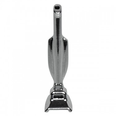 Paille snorter aspirateur argent frontal
