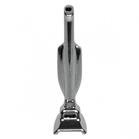 Paille snorter aspirateur argent frontal