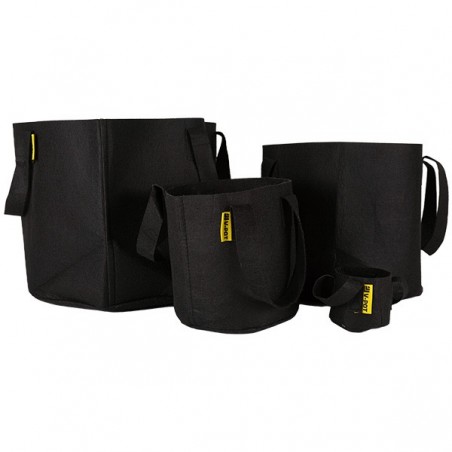 Vaso V-Pot Tecido Preto