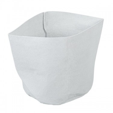 White Fabric Pot