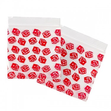 Bolsa Zip 50x50mm Dado