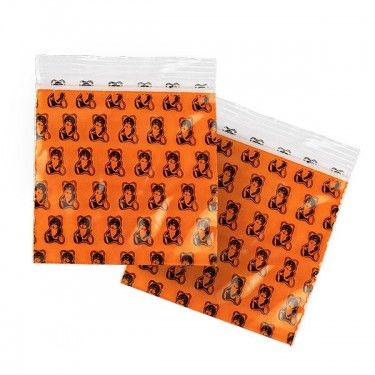 Bolsa Zip 50x50mm Teddybear