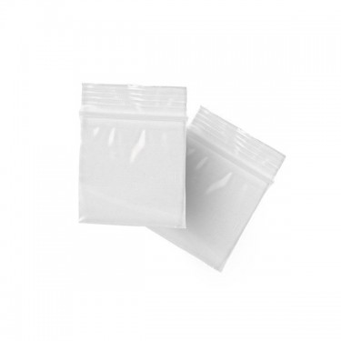 Bolsa Zip Transparente 25x25mm