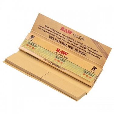 RAW King Size Connoisseur papel abierto