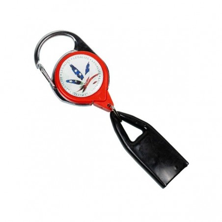 Porte-Briquet Extensible feuille américaine