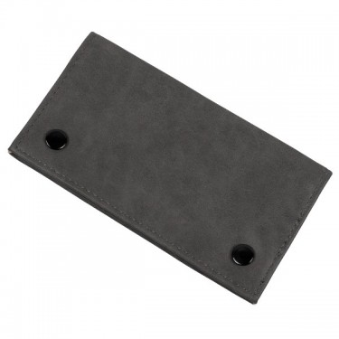 Fake Leather Tobacco Pouch black closed
