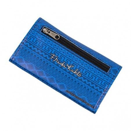 Frida Kahlo Tobacco Pouch blue back