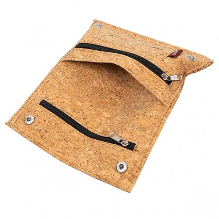 Cork Tobacco Pouch open