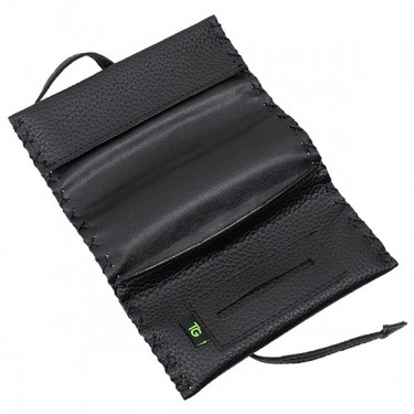 Portatabacco di Pelle Sintetica con Cerniera - GB The Green Brand