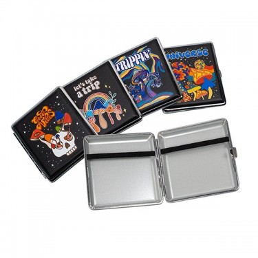 Metal Cigarette Case - Champ Mushroom